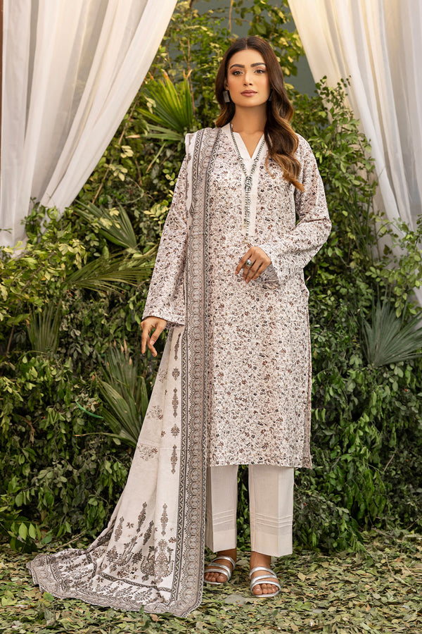 MSC-01-MOTHER 3-PIECE DIGITAL PRINTED UNSTITCHED LAWN COLLECTION