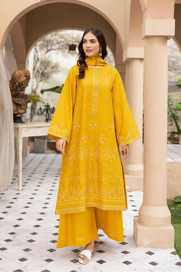 CHS-02-SAFWA CHERIE FINE EMBROIDERED UNSTITCHED LAWN COLLECTION VOL-1
