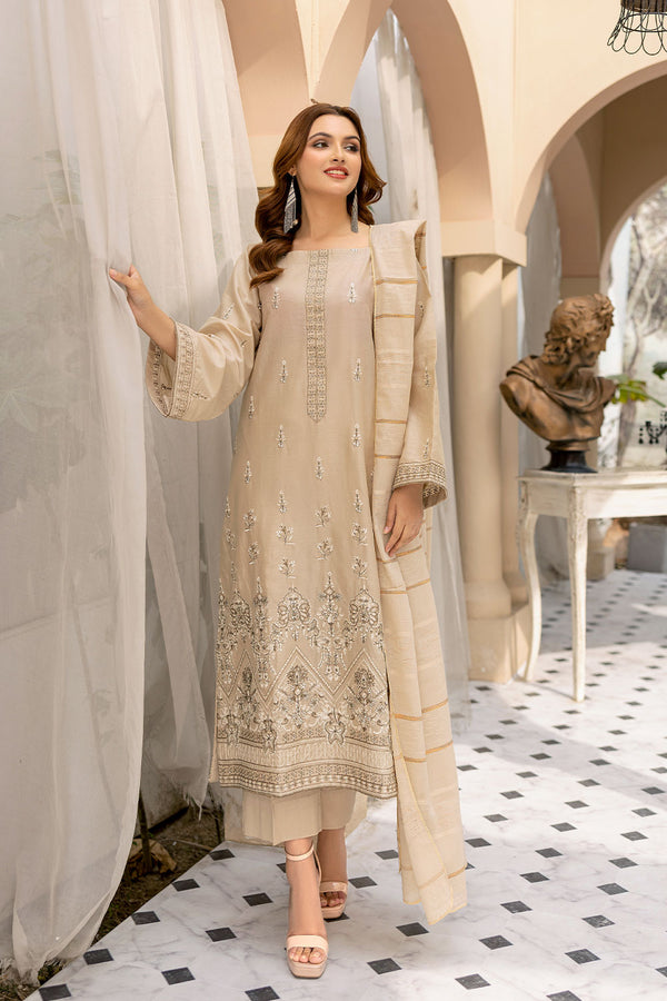 CHS-03-SAFWA CHERIE FINE EMBROIDERED UNSTITCHED LAWN COLLECTION VOL-1