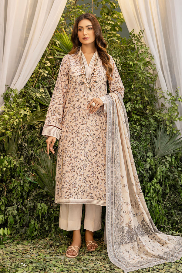 MSC-03-MOTHER 3-PIECE DIGITAL PRINTED UNSTITCHED LAWN COLLECTION