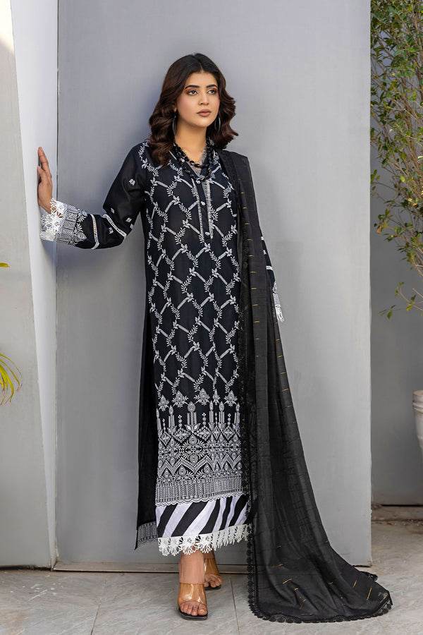 VSC-03-SAFWA VIRTUE PREMIUM EMBROIDERED UNSTITCHED COLLECTION VOL-1