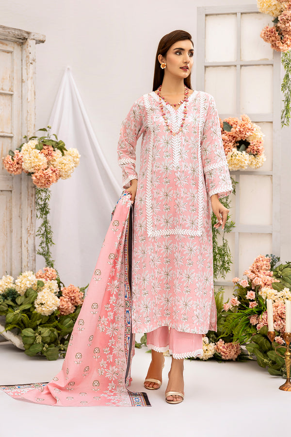 SPH-65-SAFWA PRAHA 3-PIECE FINE DIGITAL PRINTED UNSTITCHED LAWN COLLECTION VOL-07