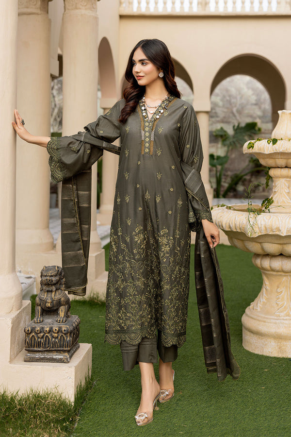 CHS-01-SAFWA CHERIE FINE EMBROIDERED UNSTITCHED LAWN COLLECTION VOL-1