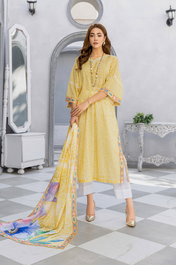 SPH-32-SAFWA PRAHA 3-PIECE FINE DIGITAL PRINTED UNSTITCHED LAWN COLLECTION VOL-04