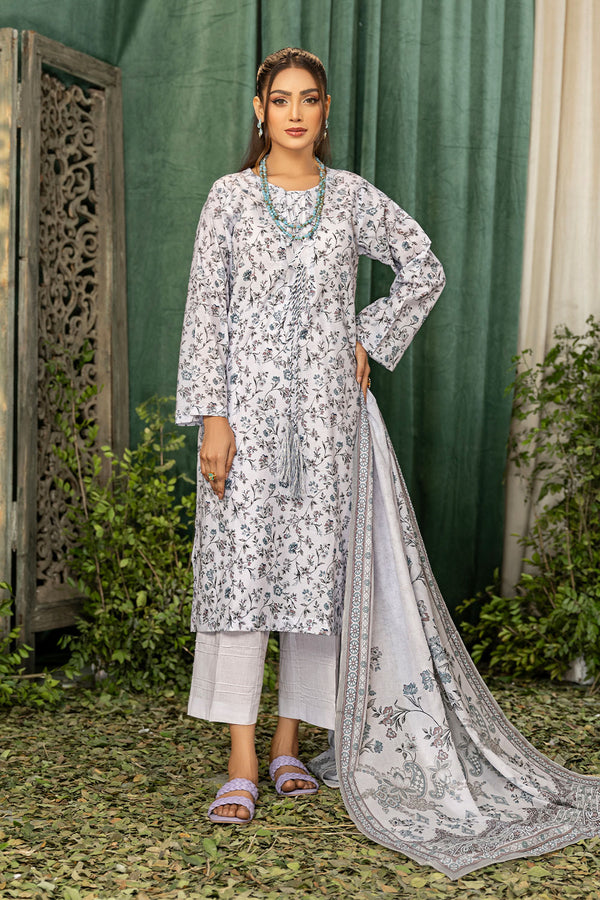 MSC-10-MOTHER 3-PIECE DIGITAL PRINTED UNSTITCHED LAWN COLLECTION