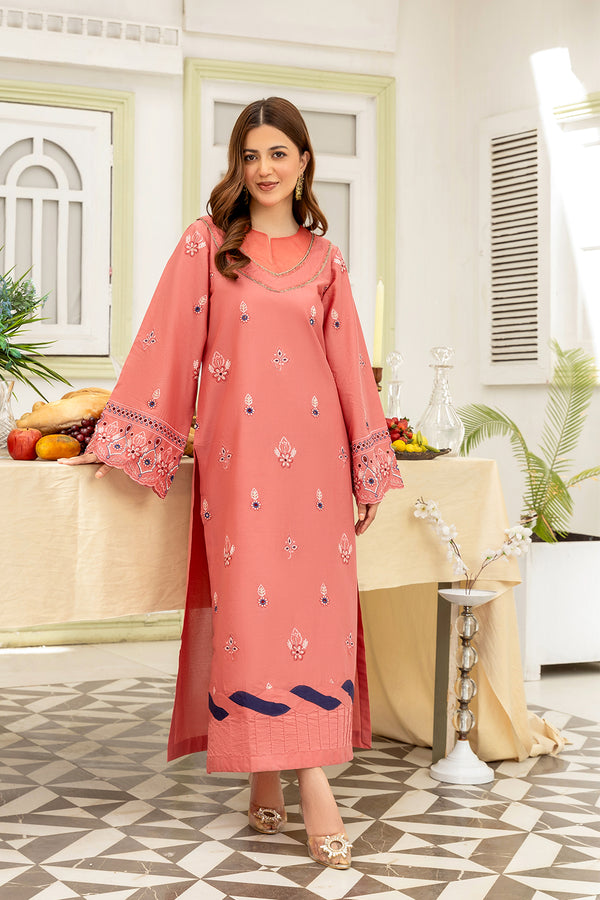 MUC-10-SAFWA MUSKAAN 2 PIECE UNSTITCHED EMBROIDERED LAWN COLLECTION
