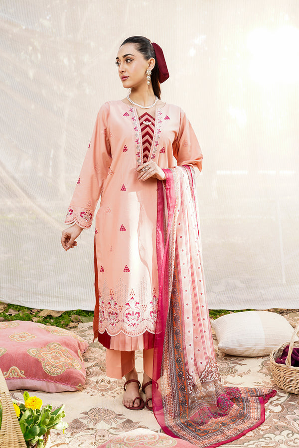 SKY-10-SAFWA SKYE PREMIUM EMBROIDERED LAWN UNSTITCHED COLLECTION VOL-1