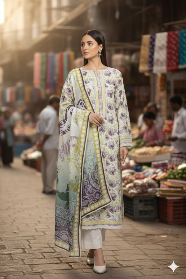 ROS03 I 3PC UNSTITCHED