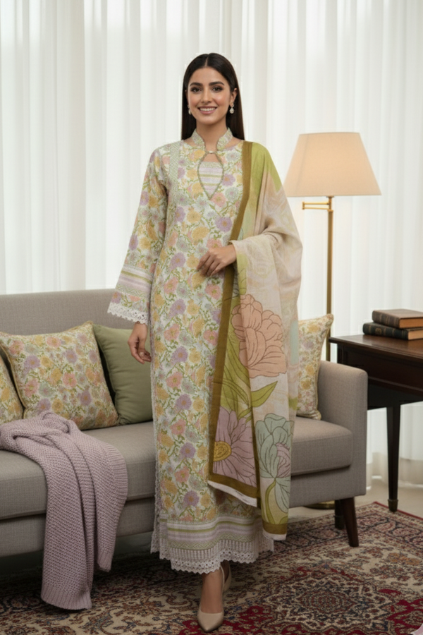 JAI24 I 3PC UNSTITCHED