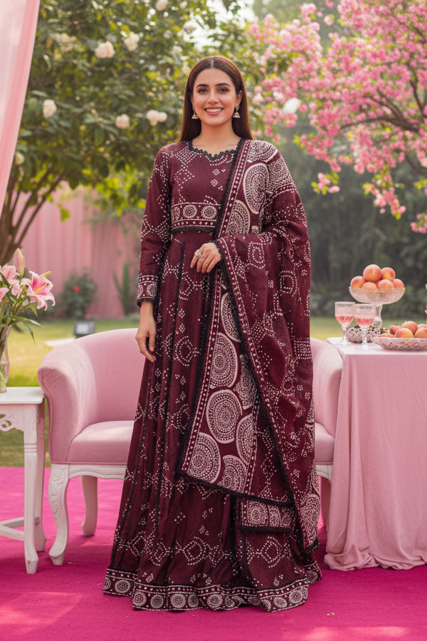 ODE15 | 3PC UNSTITCHED