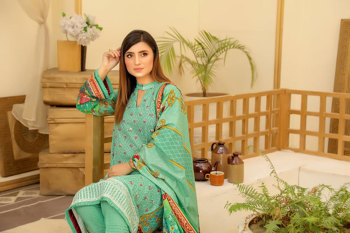 SE-001 - SAFWA EMBROIDERED 3-PIECE COLLECTION VOL 1 - SAFWA Brand