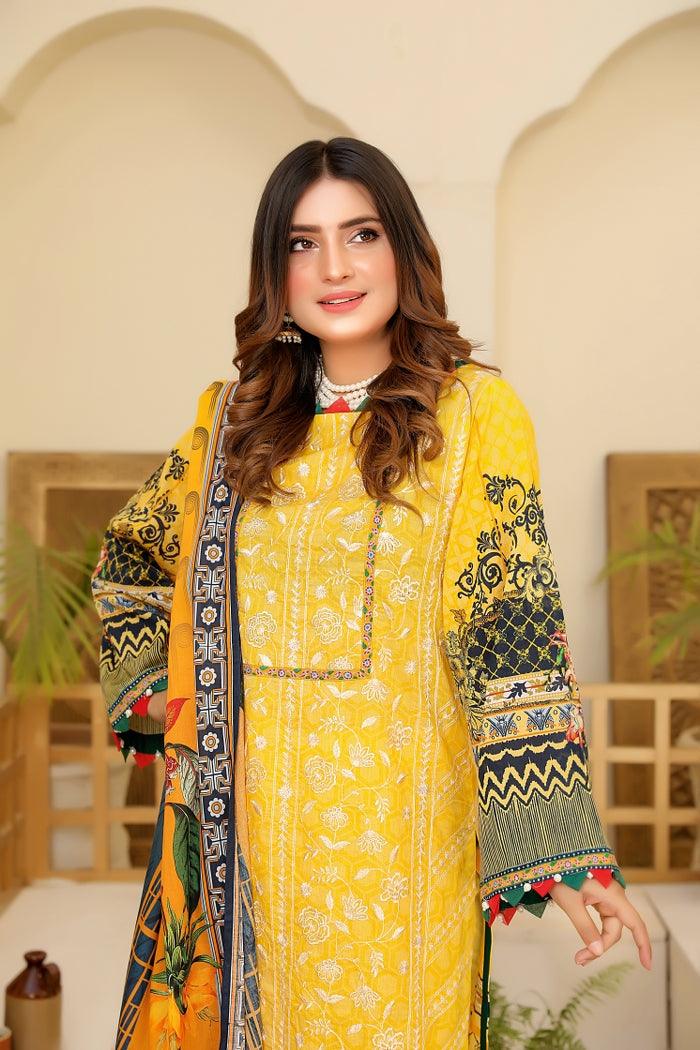 SE-002 - SAFWA EMBROIDERED 3-PIECE COLLECTION VOL 1 - SAFWA Brand