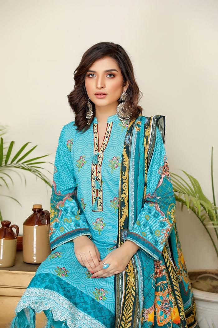 SE-003 - SAFWA EMBROIDERED 3-PIECE COLLECTION VOL 1 - SAFWA Brand