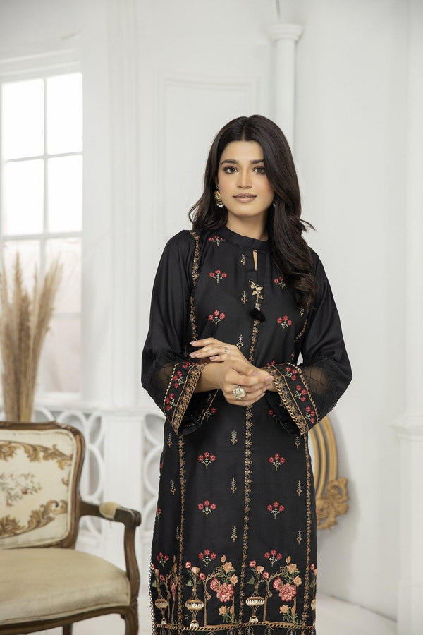 SSW-01 - SAFWA ASTER EMBROIDERED WOOL SHIRT COLLECTION VOL 01