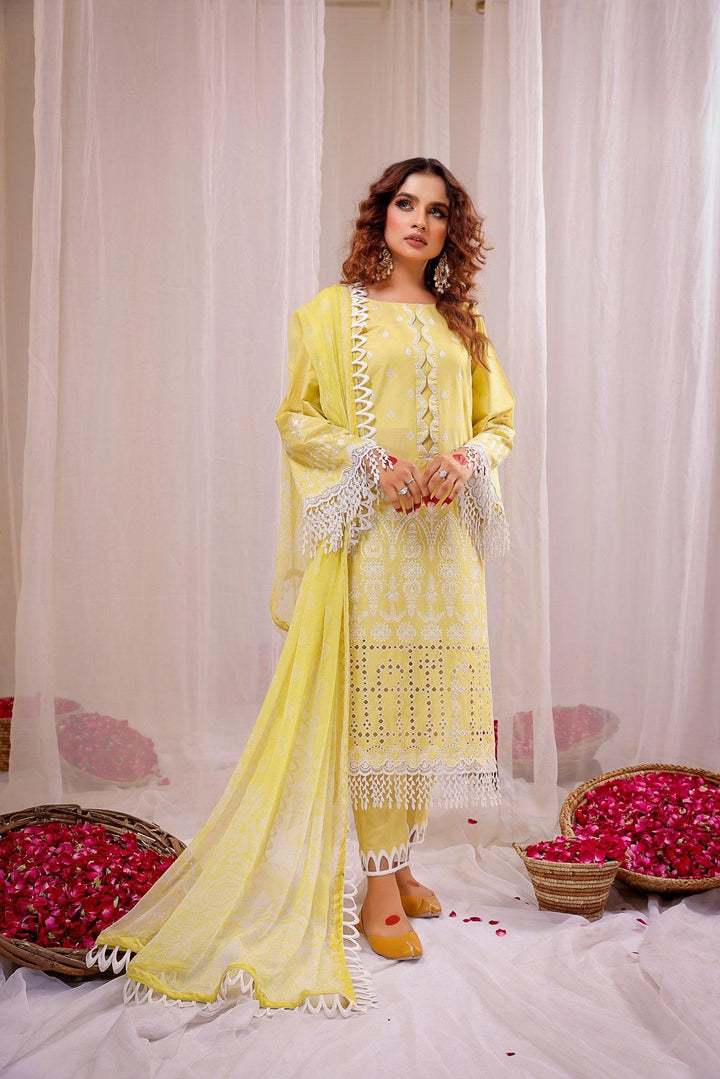 RSC-01 - SAFWA ROSELLA 3-PIECE COLLECTION VOL  Embroidered Dress | 1 Shop Online | Pakistani Dresses | Dresses