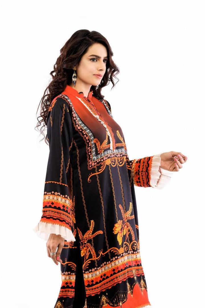 SKS-01 - SAFWA DIGITAL PRINTED KATRAI KURTI COLLECTION 2021  SAFWA | Dresses | Pakistani Dresses | Dress Design