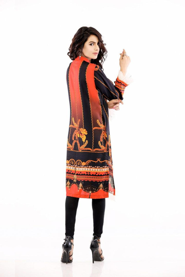 SKS-01 - SAFWA DIGITAL PRINTED KATRAI KURTI COLLECTION 2021  SAFWA | Dresses | Pakistani Dresses | Dress Design