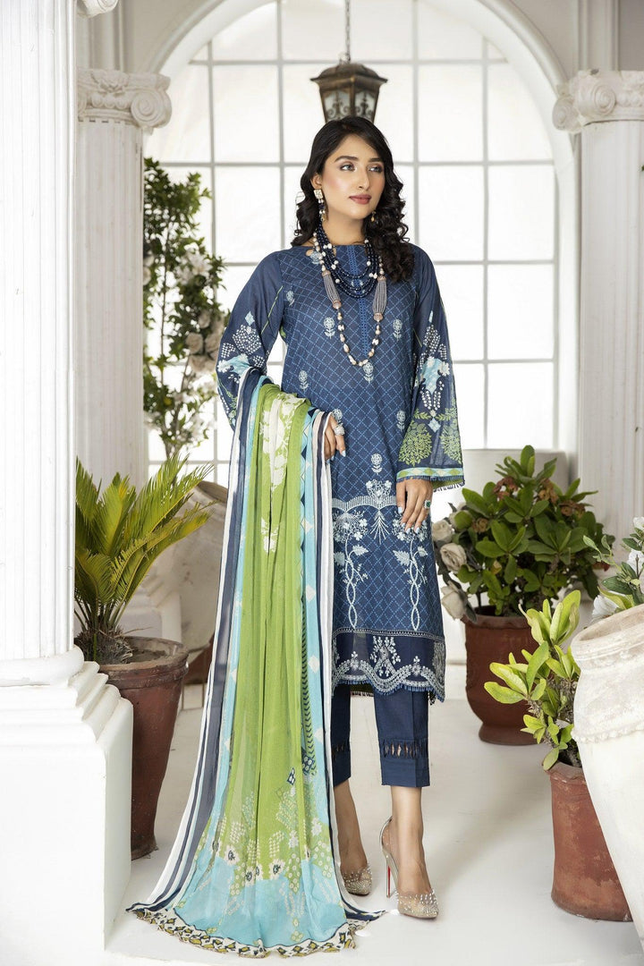 SCE-01 - SAFWA CLASSICA 3-PIECE EMBROIDERED COLLECTION - SAFWA Brand