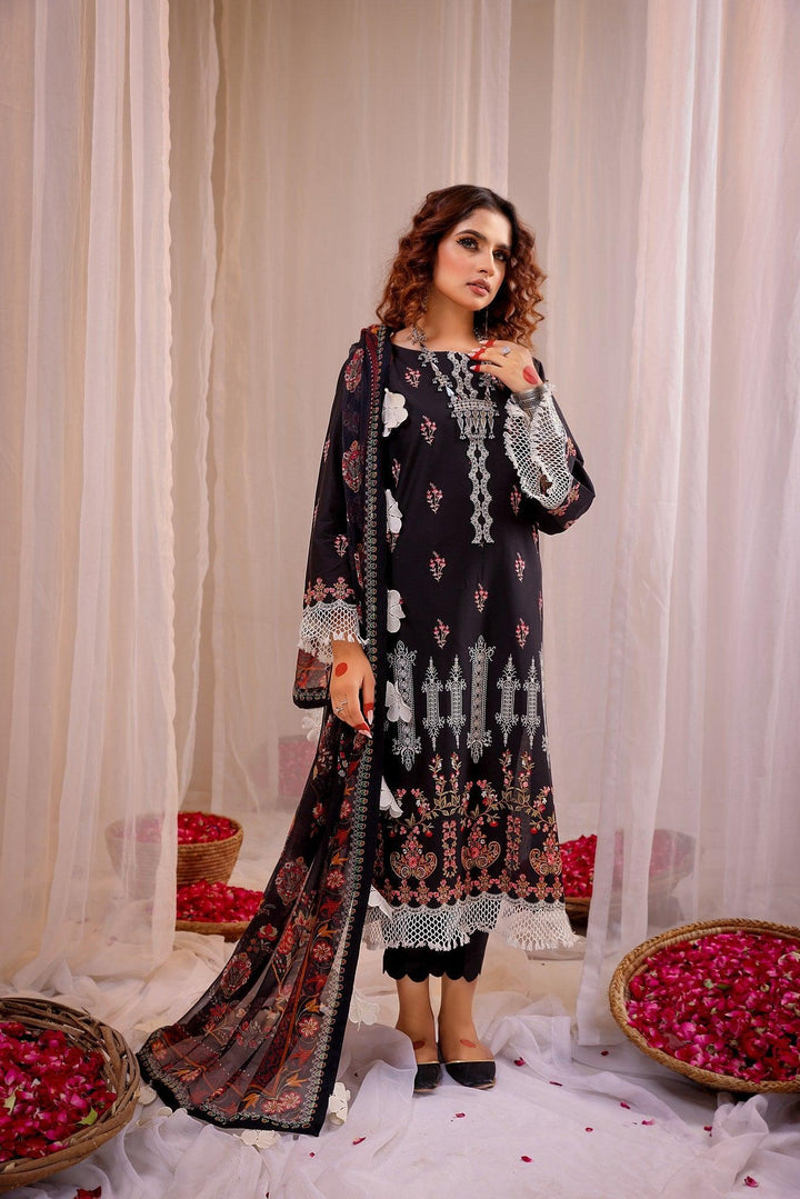 RSC-03 - SAFWA ROSELLA 3-PIECE COLLECTION VOL  Embroidered Dress | 1 Shop Online | Pakistani Dresses | Dresses
