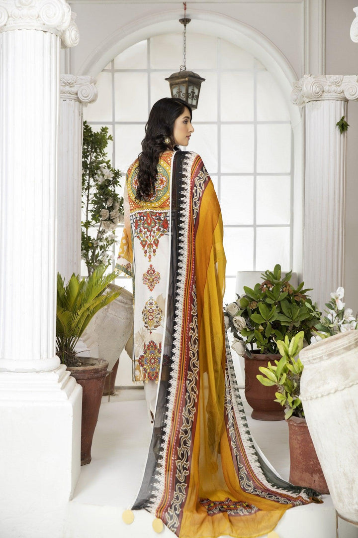 SCE-04 - SAFWA CLASSIC 3-PIECE EMBROIDERED COLLECTION Dresses | Dress Design | Shirts |  Kurti