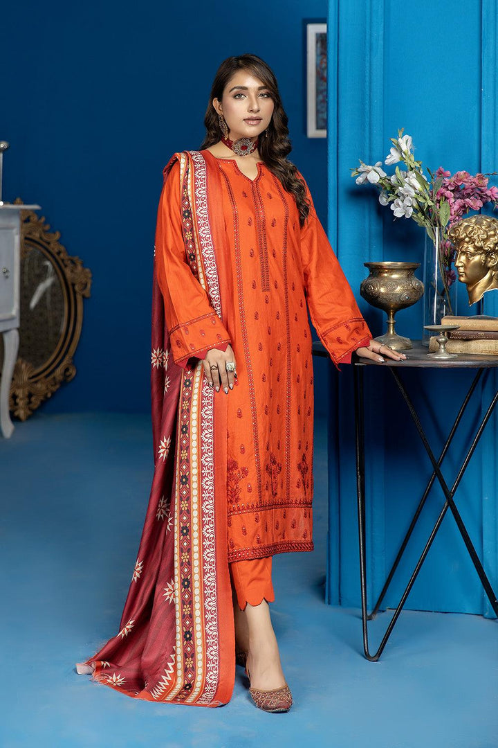 KEC-05 - SAFWA KEVA EMBROIDERED KHADDAR COLLECTION SAFWA | Dresses | Pakistani Dresses | Dress Design