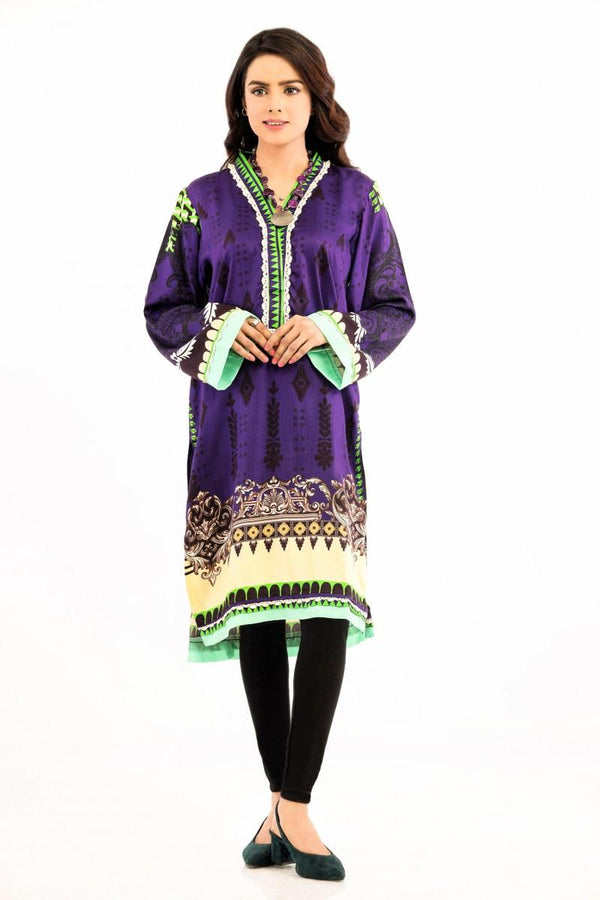 SKS-05 - SAFWA DIGITAL PRINTED KATRAI KURTI COLLECTION 2021  SAFWA | Dresses | Pakistani Dresses | Dress Design