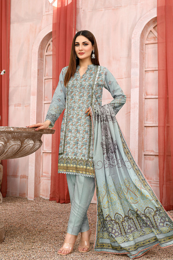 MEK-06 - SAFWA MOTHER EMBROIDERED 3-PIECE COLLECTION