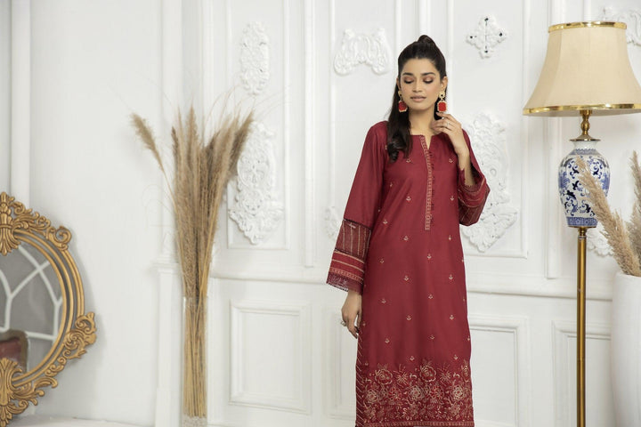 SSW-07 - SAFWA ASTER EMBROIDERED WOOL SHIRT COLLECTION VOL 01 - SAFWA Brand