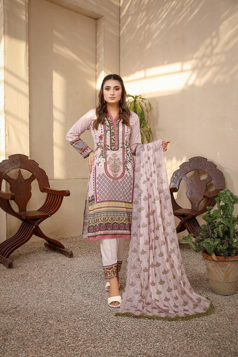 Pakistani lawn 3 piece best sale