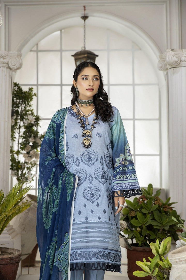SCE-08 - SAFWA CLASSIC 3-PIECE EMBROIDERED COLLECTION Dresses | Dress Design | Shirts |  Kurti