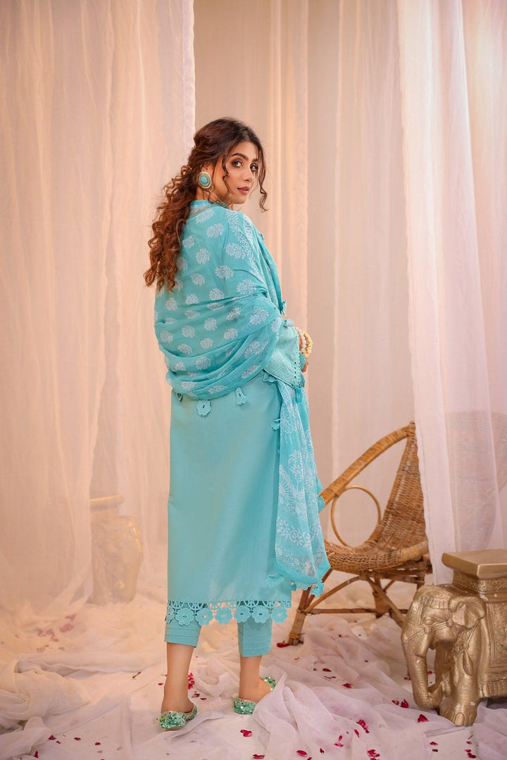 RSC-08 - SAFWA ROSELLA 3-PIECE COLLECTION VOL  Embroidered Dress | 1 Shop Online | Pakistani Dresses | Dresses