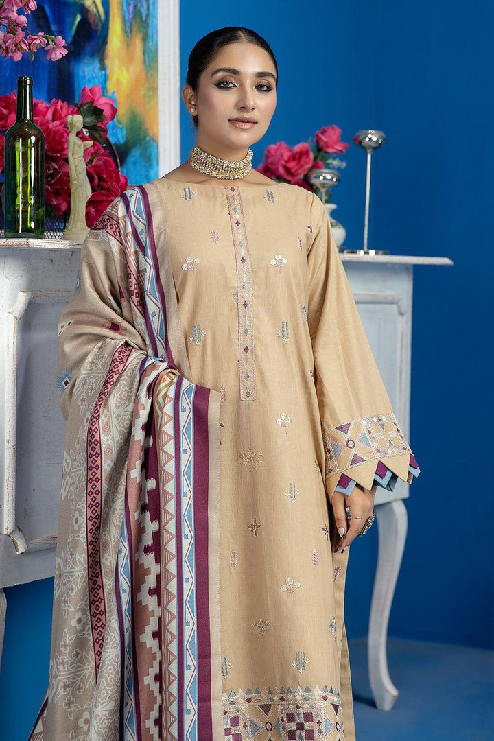 KEC-09 - SAFWA KEVA EMBROIDERED KHADDAR COLLECTION SAFWA | Dresses | Pakistani Dresses | Dress Design