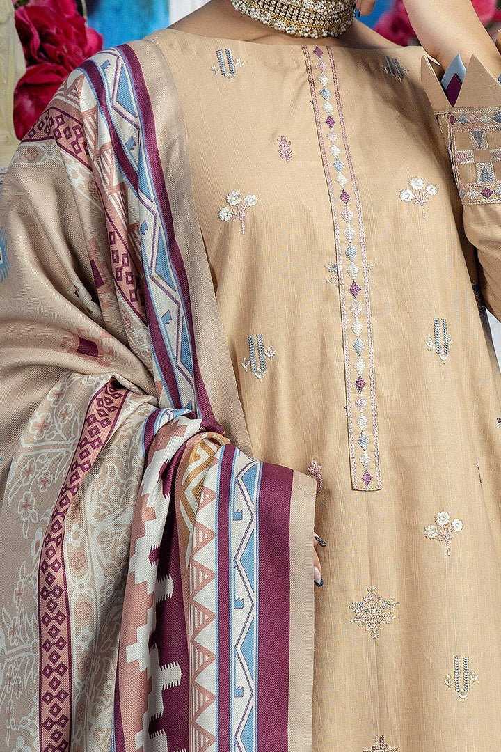 KEC-09 - SAFWA KEVA EMBROIDERED KHADDAR COLLECTION SAFWA | Dresses | Pakistani Dresses | Dress Design