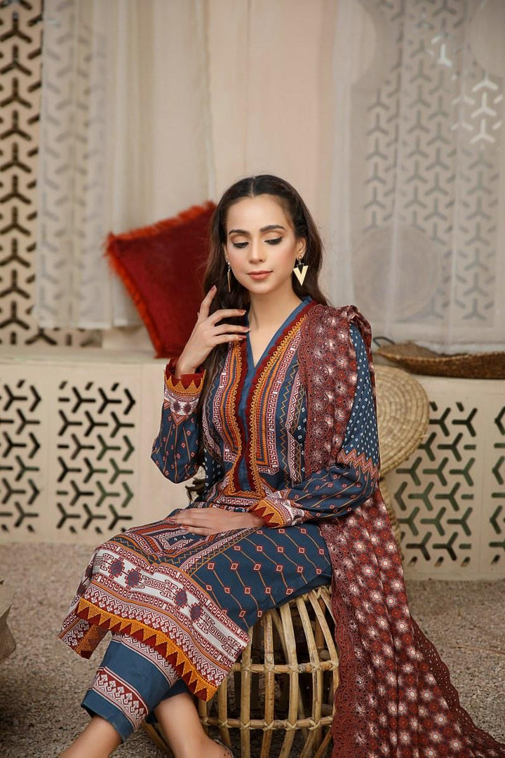 SCH-09 -SAFWA CHANTILLY COLLECTION VOL 01 Dresses | Dress Design | Pakistani Dresses | Online Shopping in Pakistan