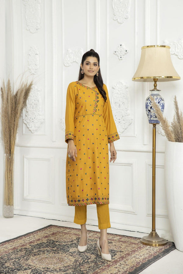 SSW-10 - SAFWA ASTER EMBROIDERED WOOL SHIRT COLLECTION VOL 01 - SAFWA Brand