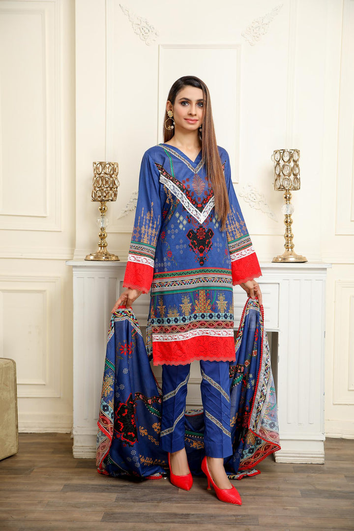 SPC-10 - SAFWA PRAHA COLLECTION 3 PIECE SUIT - Three Piece Suit-SAFWA -SAFWA Brand Pakistan online shopping for Designer Dresses | SAFWA | DRESS | DESIGN | DRESSES | PAKISTANI DRESSES