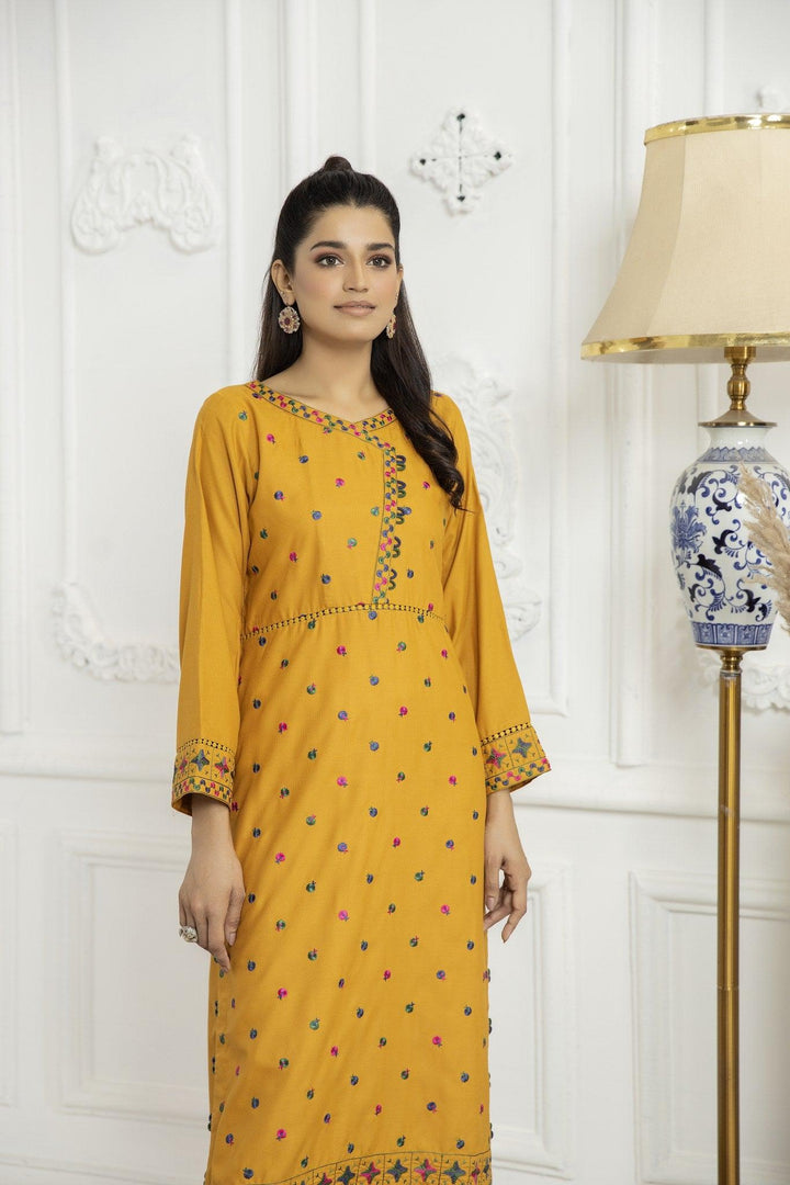 SSW-10 - SAFWA ASTER EMBROIDERED WOOL SHIRT COLLECTION VOL 01 - SAFWA Brand