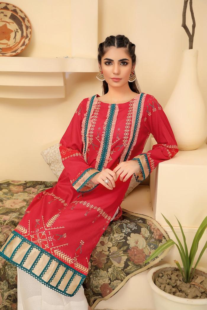 SPK-119- SAFWA DIGTAL PRINTS LAWN COLLECTION- 2021 Safwa-Pakistani Dresses-Dresses-Kurti-Shop Online