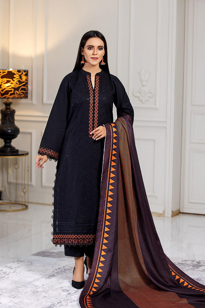 KEC-11 - SAFWA KEVA EMBROIDERED KHADDAR COLLECTION SAFWA | Dresses | Pakistani Dresses | Dress Design