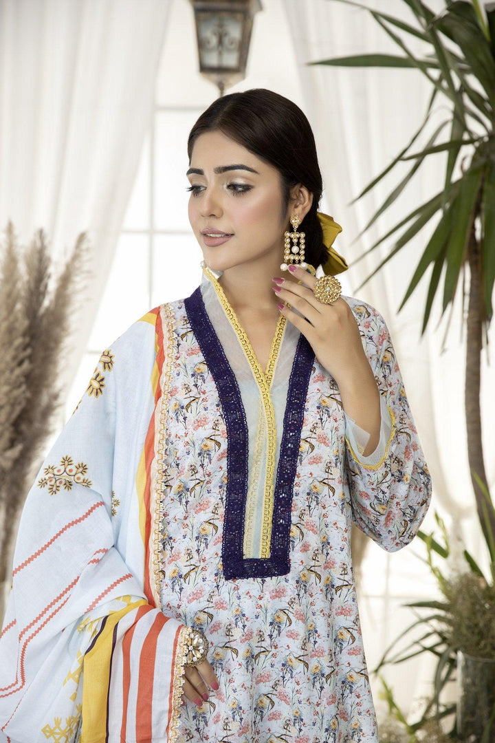 MK-31 -SAFWA MOTHER LAWN COLLECTION VOL 03 Dresses | Dress Design | Pakistani Dresses | Online Shopping in Pakistan
