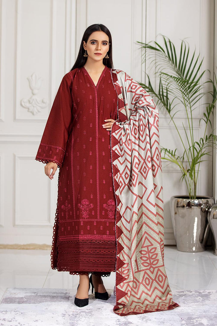KEC-12 - SAFWA KEVA EMBROIDERED KHADDAR COLLECTION SAFWA | Dresses | Pakistani Dresses | Dress Design