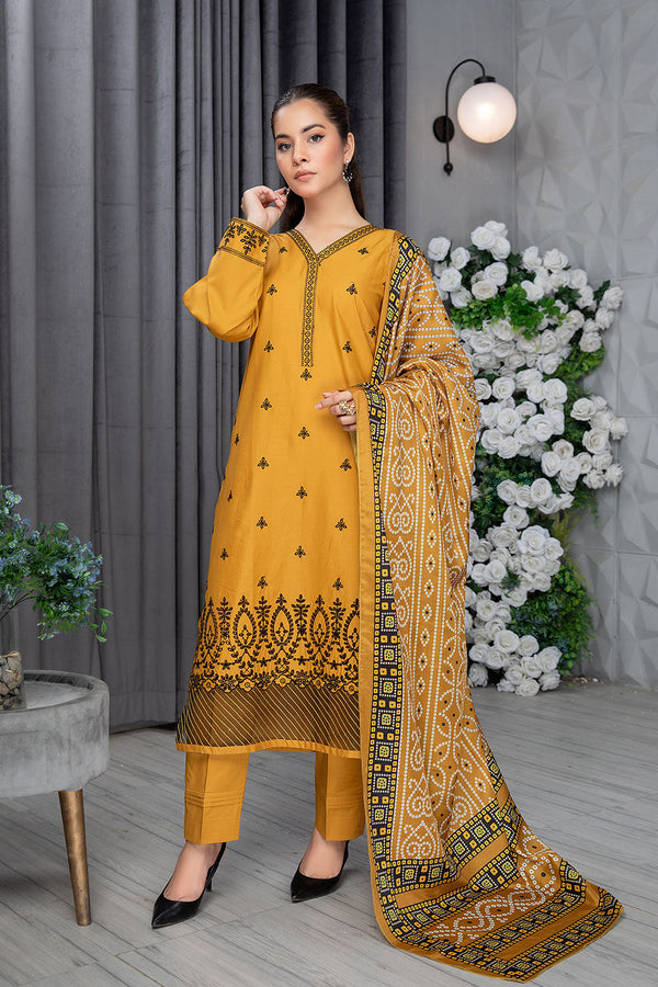 SEC-93 - SAFWA ETSY 3-PIECE EMBROIDERED COLLECTION VOL 08