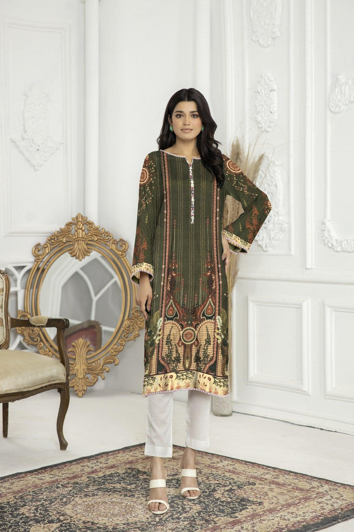 SVK-14 - SAFWA DIGITAL VISCOSE KURTI COLLECTION VOL 02 Online Shopping for Pakistani | Dresses & Clothes | Dress Design | Dress