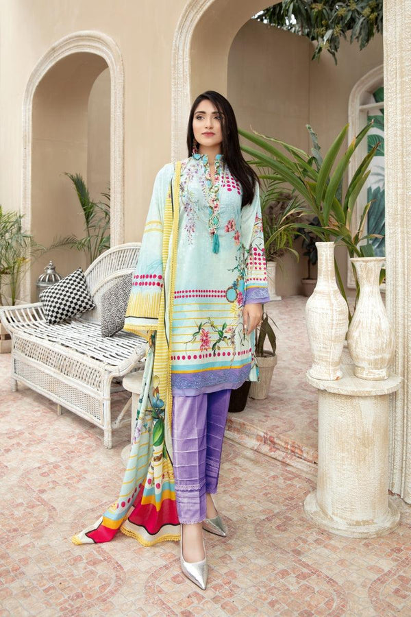 SPR-14 - SAFWA PRAHA COLLECTION 3 PIECE SUIT 2021 - Three Piece Suit-SAFWA -SAFWA Brand Pakistan online shopping for Designer Dresses| SAFWA| DRESS| DESIGN| DRESSES| PAKISTANI DRESSES