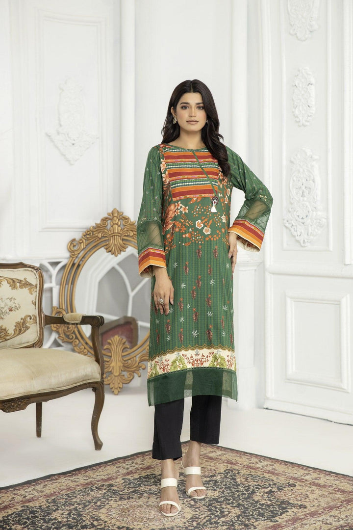 SVK-15 - SAFWA DIGITAL VISCOSE KURTI COLLECTION VOL 02 Online Shopping for Pakistani | Dresses & Clothes | Dress Design | Dress