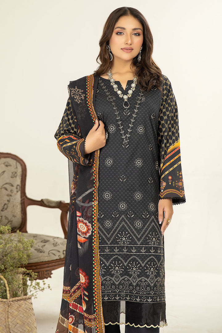 SBT-24 - SAFWA BOTANIC EMBROIDERED COLLECTION
