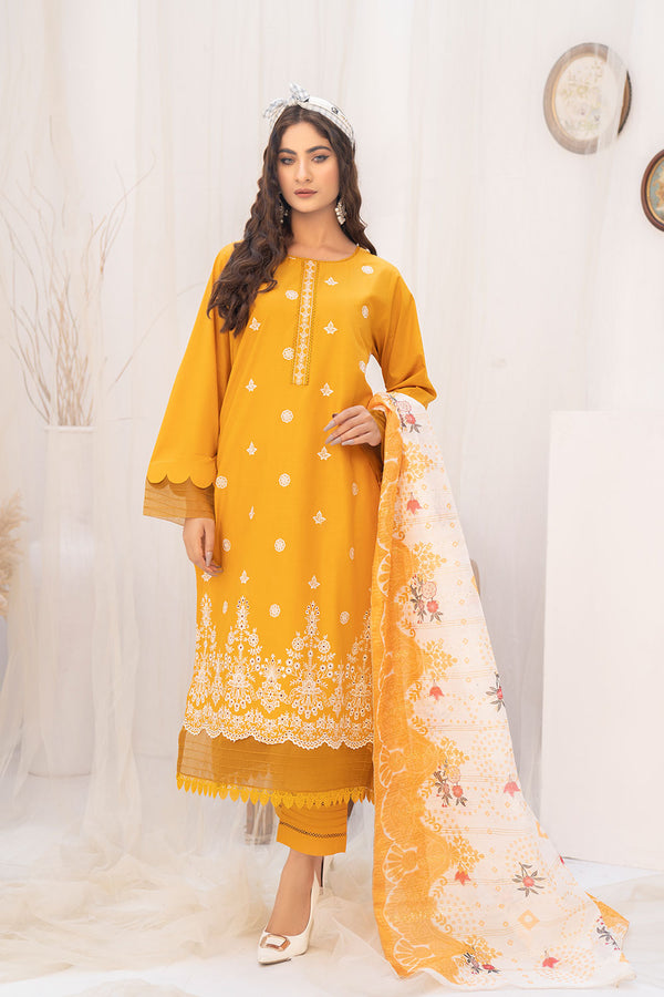SEC-63 - SAFWA ETSY 3-PIECE EMBROIDERED COLLECTION VOL 05