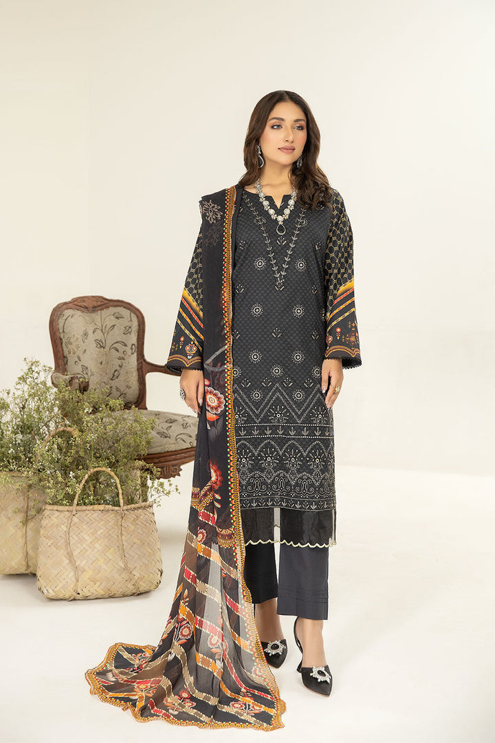 SBT-24 - SAFWA BOTANIC EMBROIDERED COLLECTION
