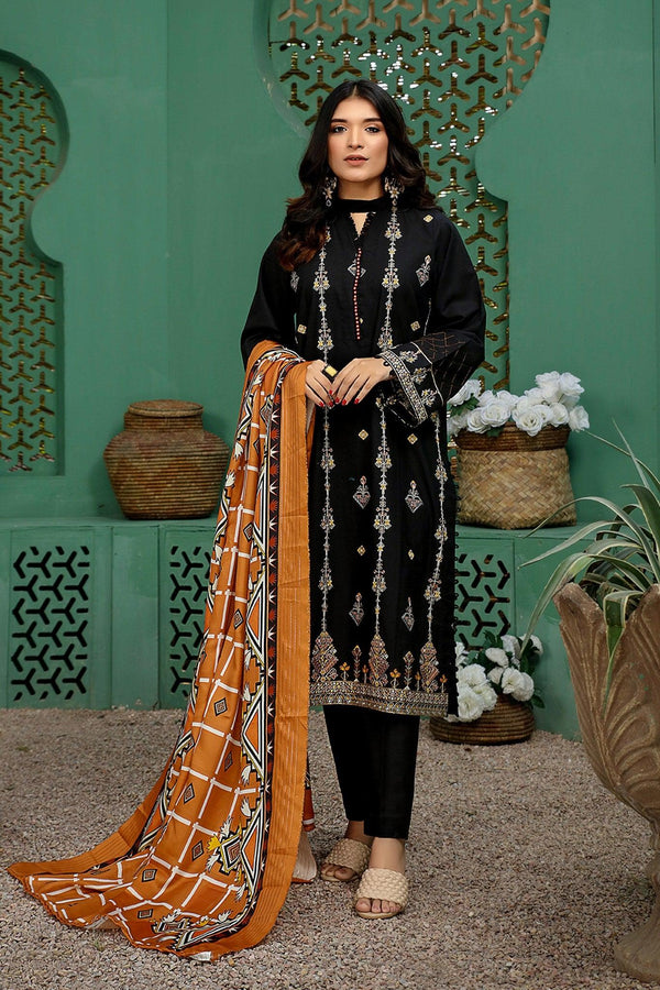 KEC-24 - SAFWA KEVA EMBROIDERED KHADDAR COLLECTION SAFWA | Dresses | Pakistani Dresses | Dress Design