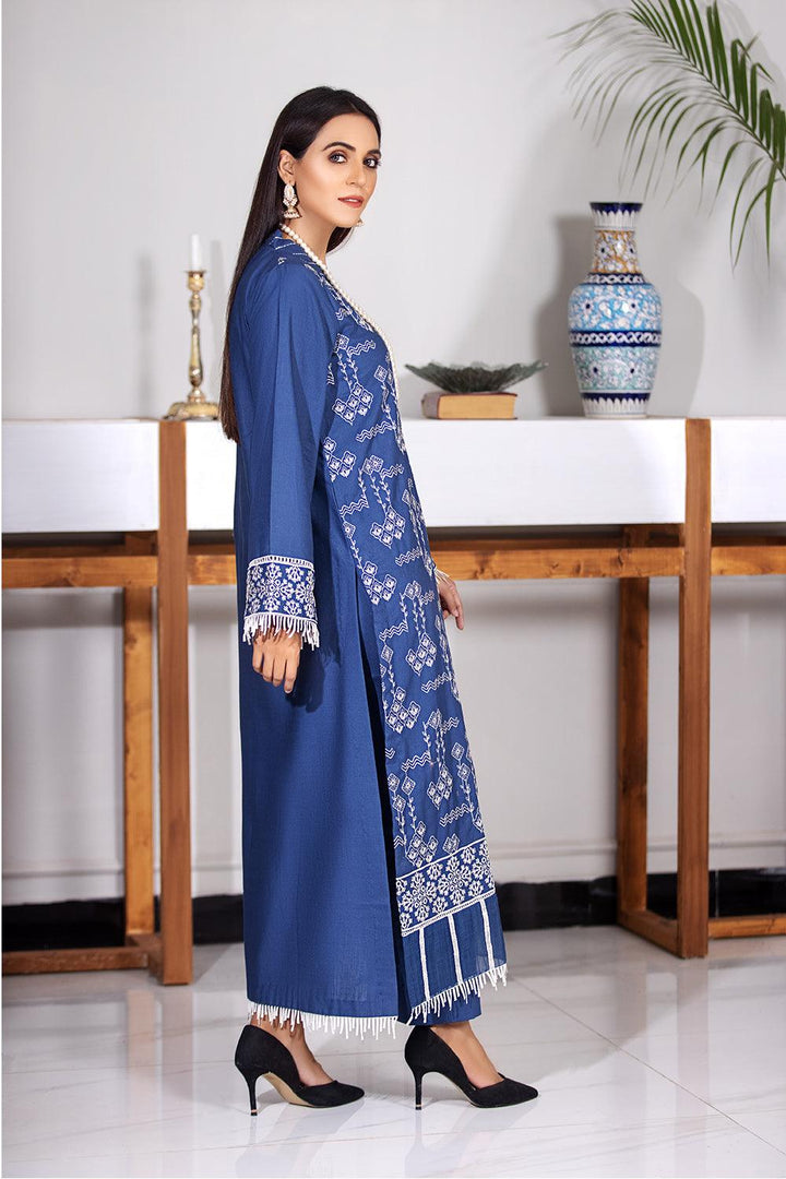 KEC-16 - SAFWA KEVA EMBROIDERED KHADDAR COLLECTION SAFWA | Dresses | Pakistani Dresses | Dress Design